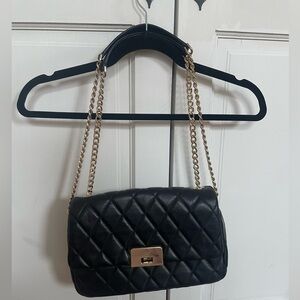 Kate Spade Black Quilted Purse